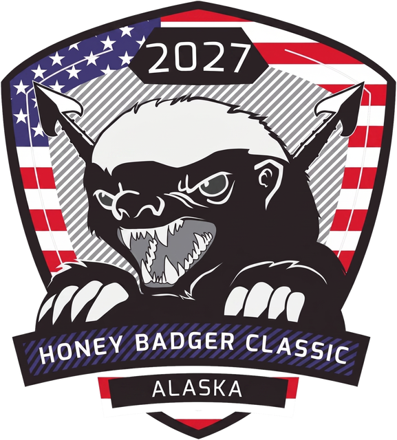 Honey Badger Classic 2027 Alaska badge